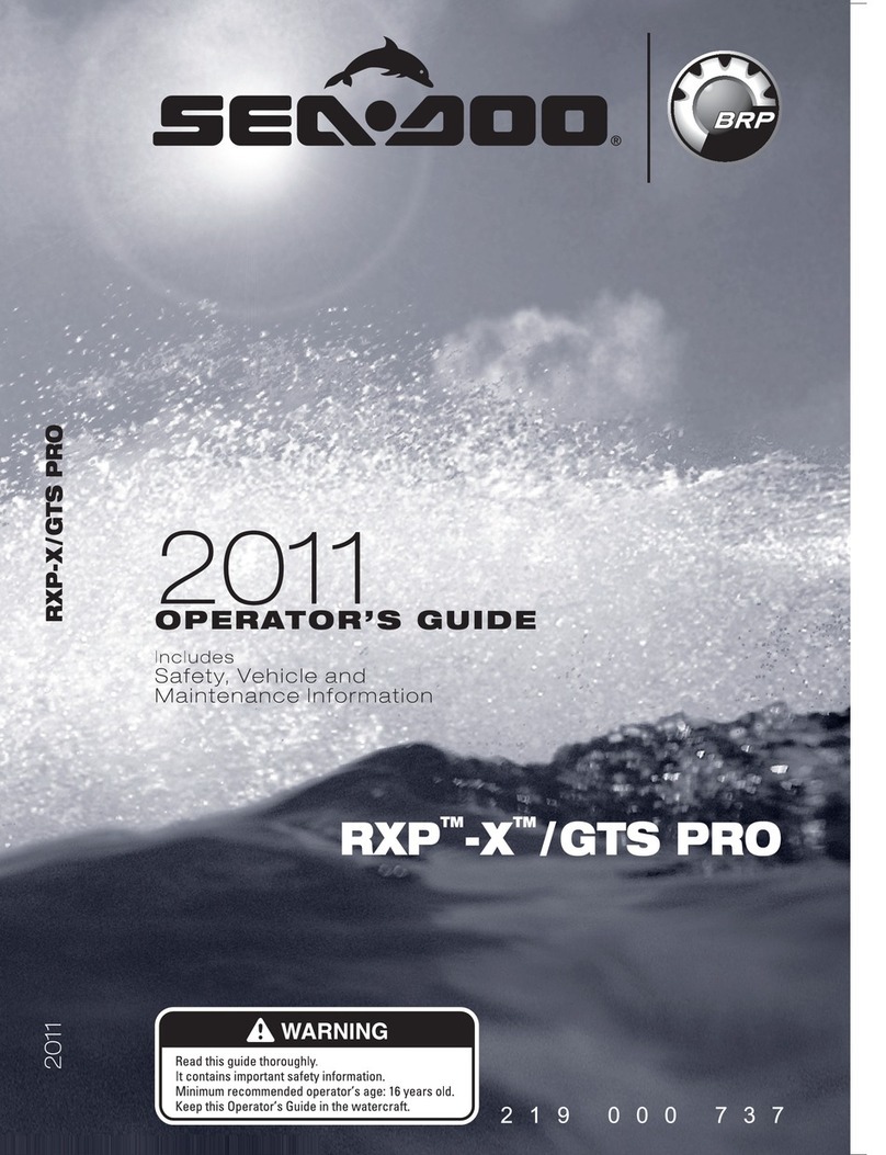Sea-doo 2011 RXP-X Manual