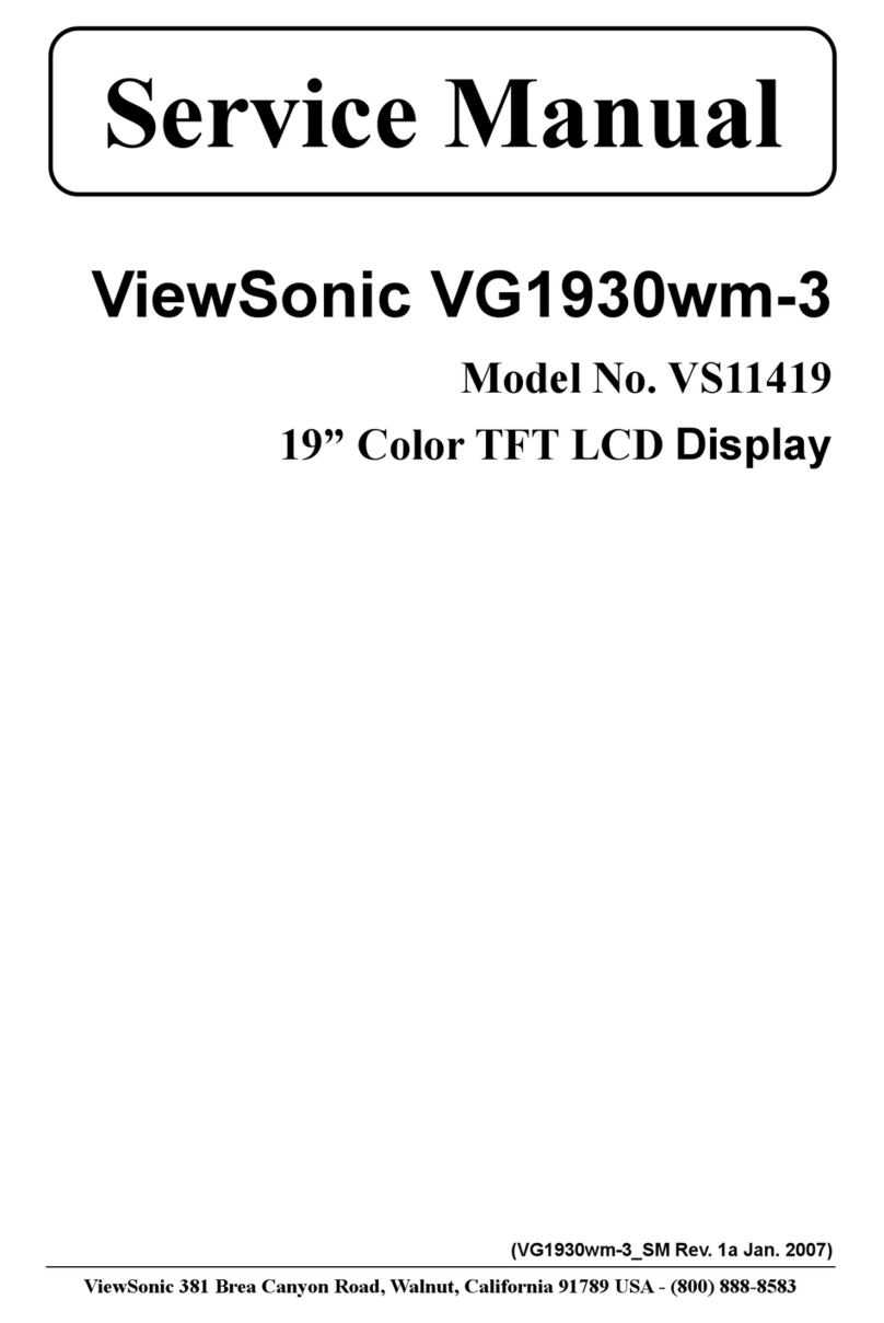 ViewSonic VG1930wm-3 User manual