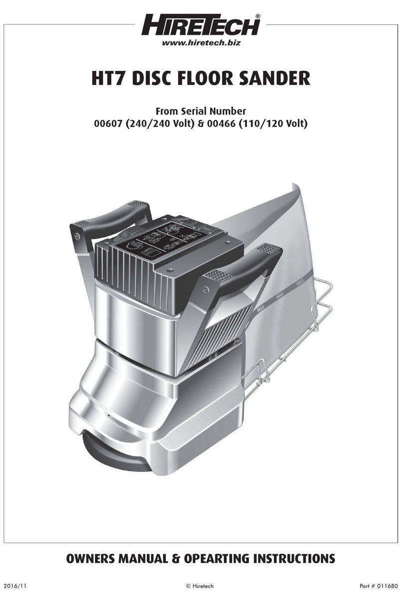 HireTech HT7 Owner's manual & operating instructions