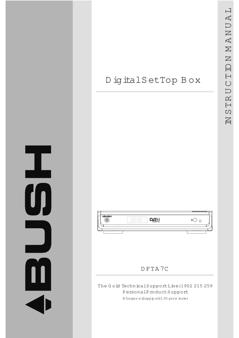 Bush DFTA7C User manual