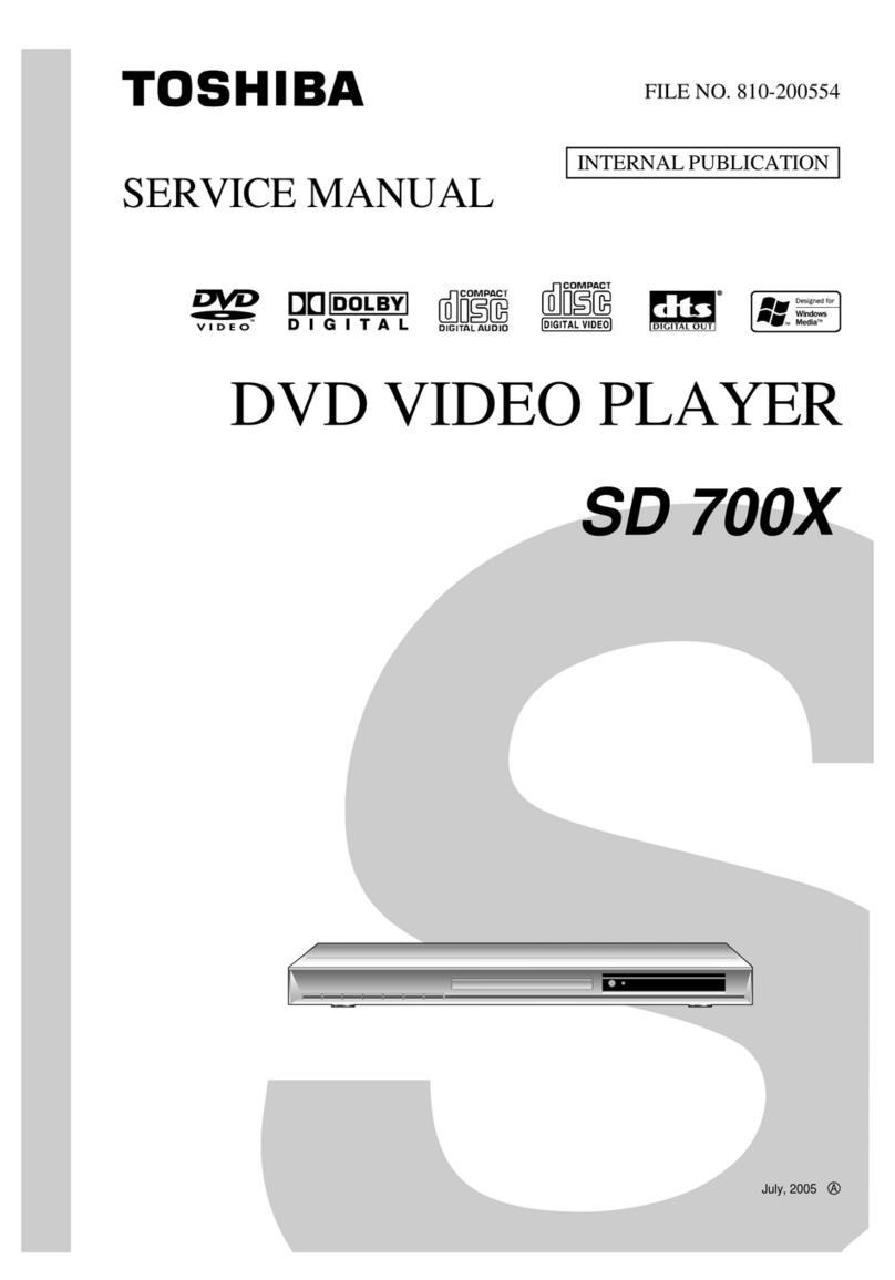 Toshiba SD 700X User manual