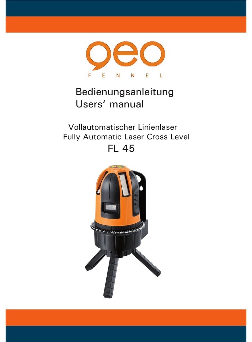 Geo FL 45 User manual