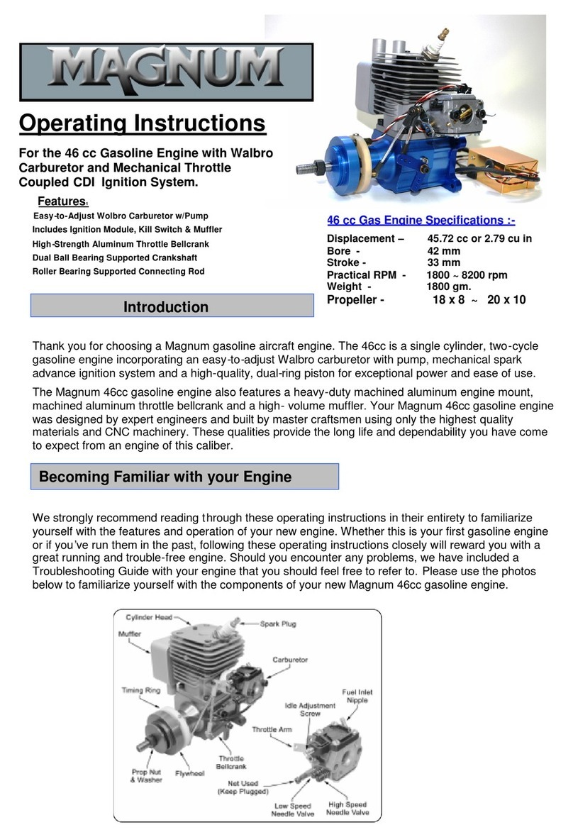 Magnum 46cc operating instructions