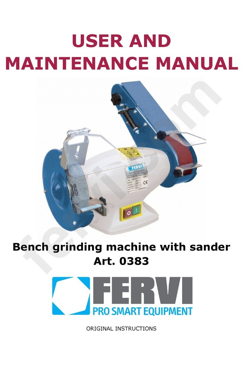 Fervi 383 User manual