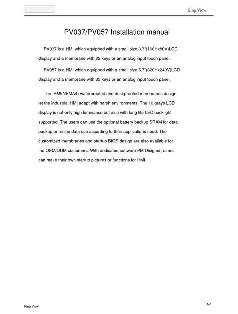 Cermate Technologies PV037-LSK installation manual