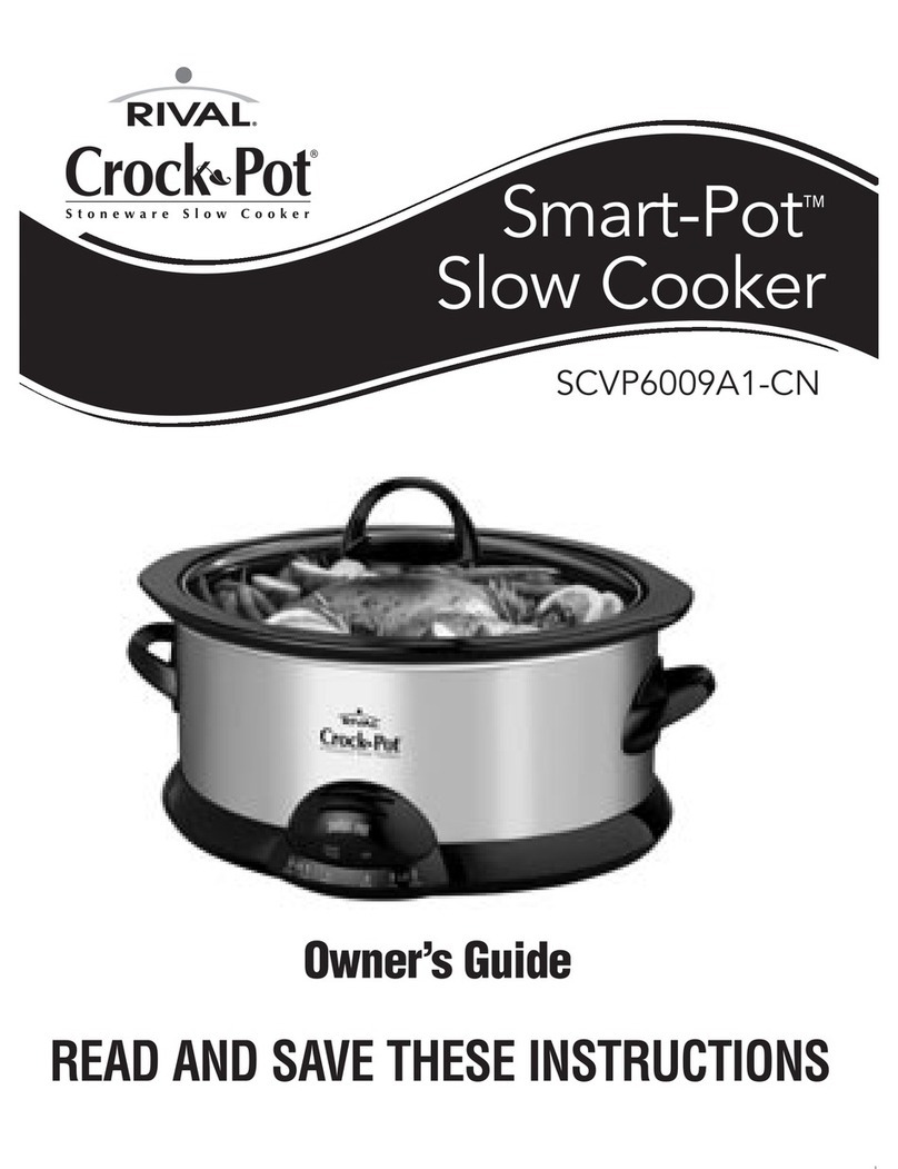 Crock-Pot Crock-Pot SCVP6009A1-CN User manual