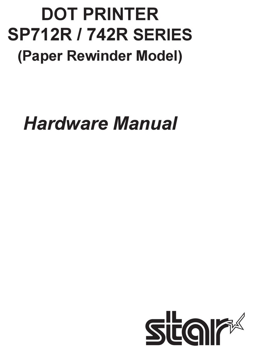 Star SP712R series User manual Star SP712R series User manual