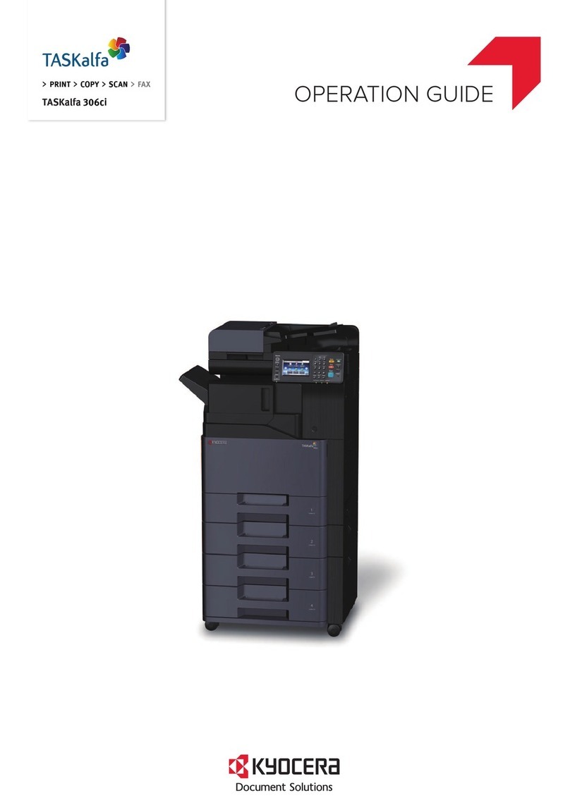 TASKalfa 306ci User manual