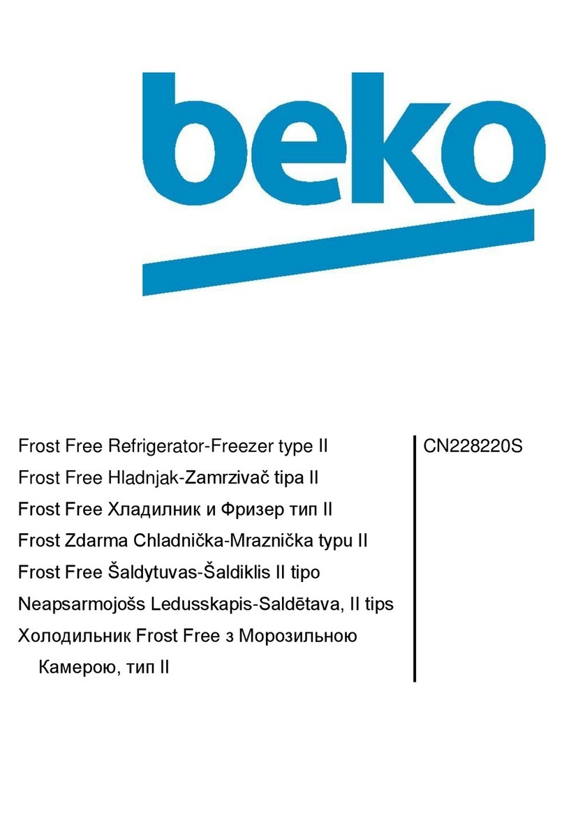 Beko CN228220S type II instruction manual