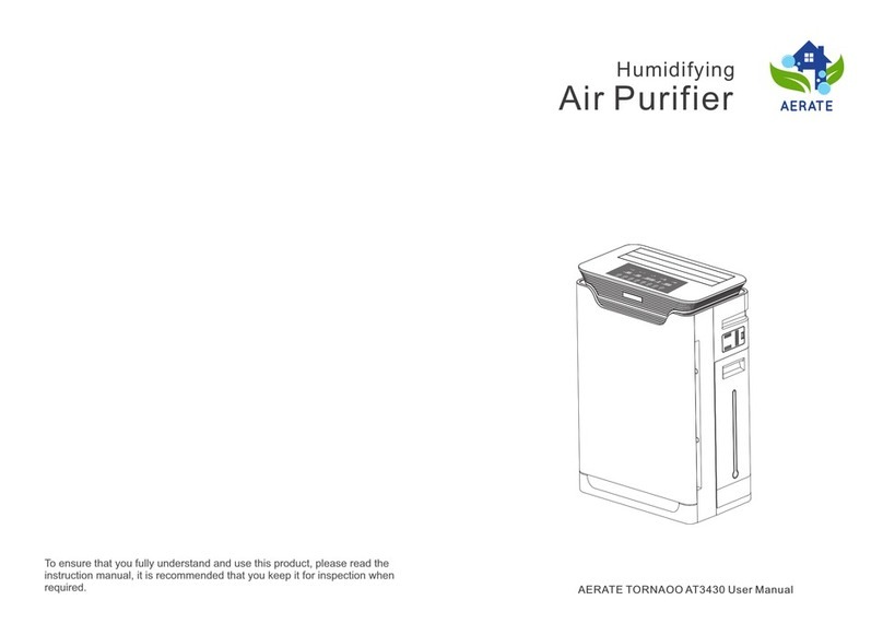 AERATE TORNAOO AT3430 user manual