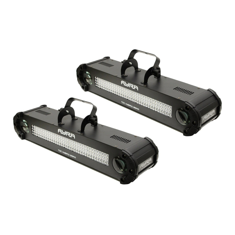 Ayra TDC HYBRID BEAM User manual Ayra TDC HYBRID BEAM User manual