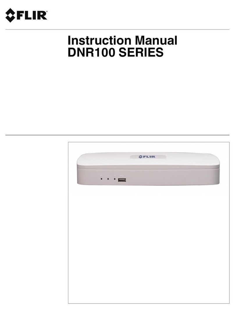 FLIR DNR100 SERIES User manual