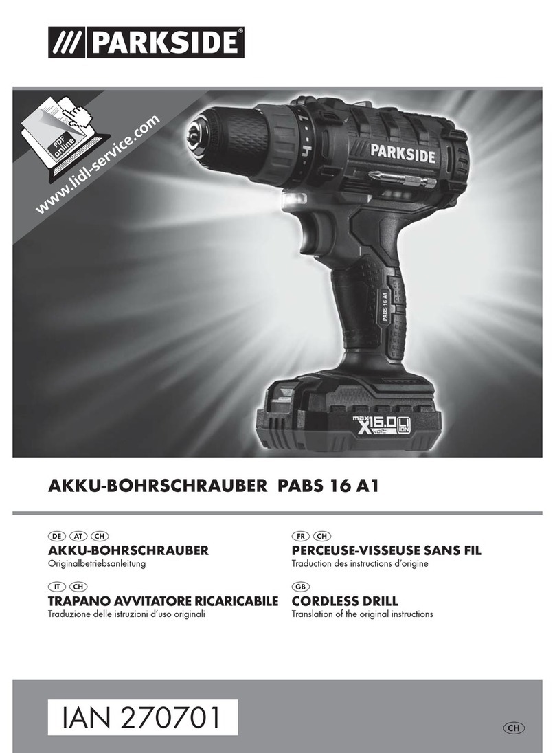 Parkside PABS 16 A1 User manual