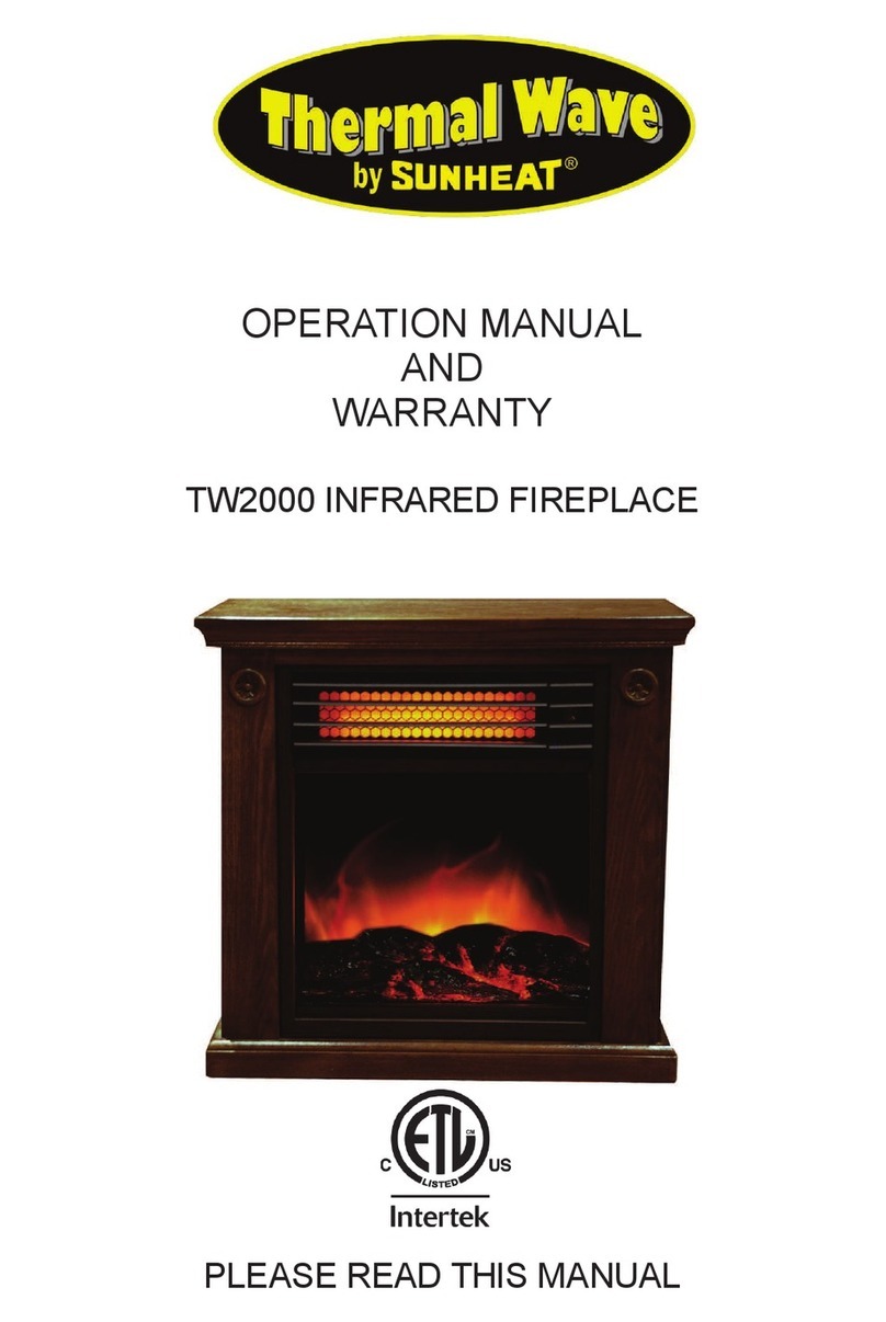 Thermal Wave TW2000 Operation manual and warranty