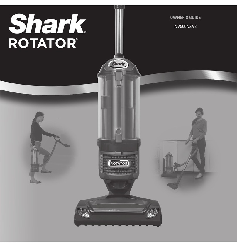 Shark Rotator NV500NZV2 User manual Shark Rotator NV500NZV2 User manual