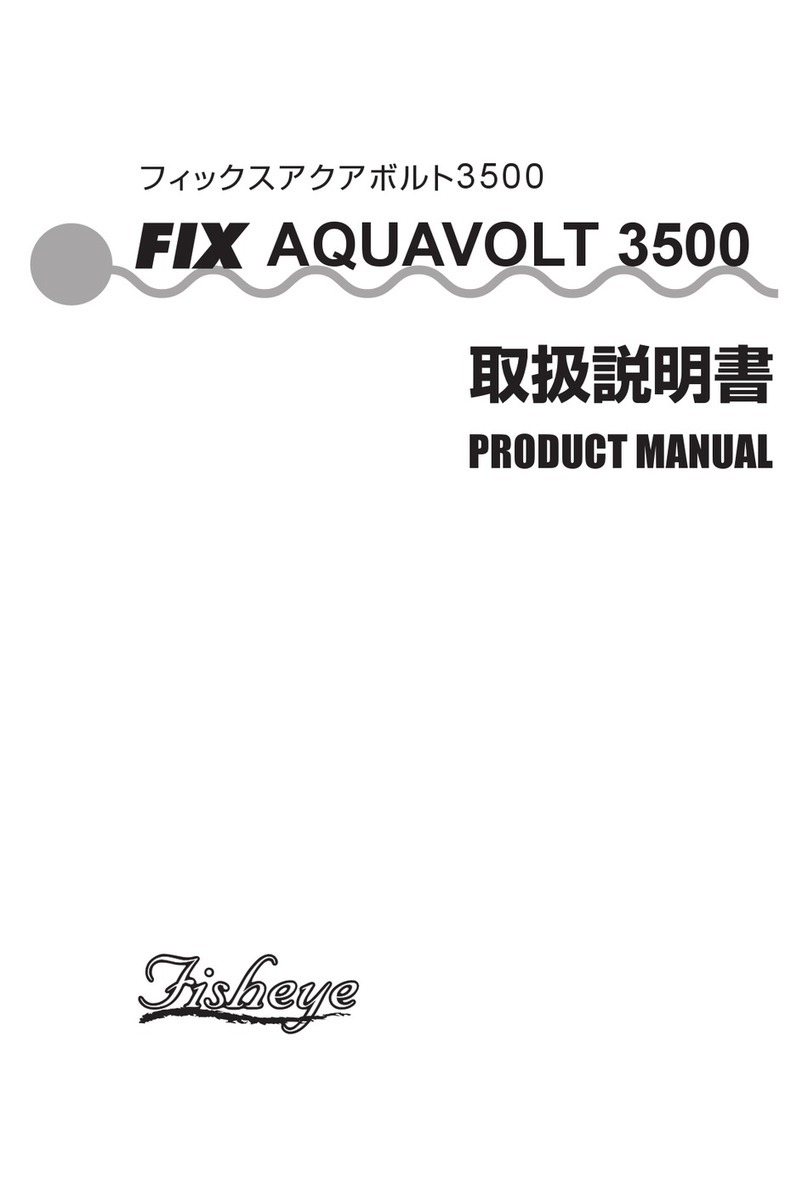 Fisheye FIX AQUAVOLT 3500 product manual