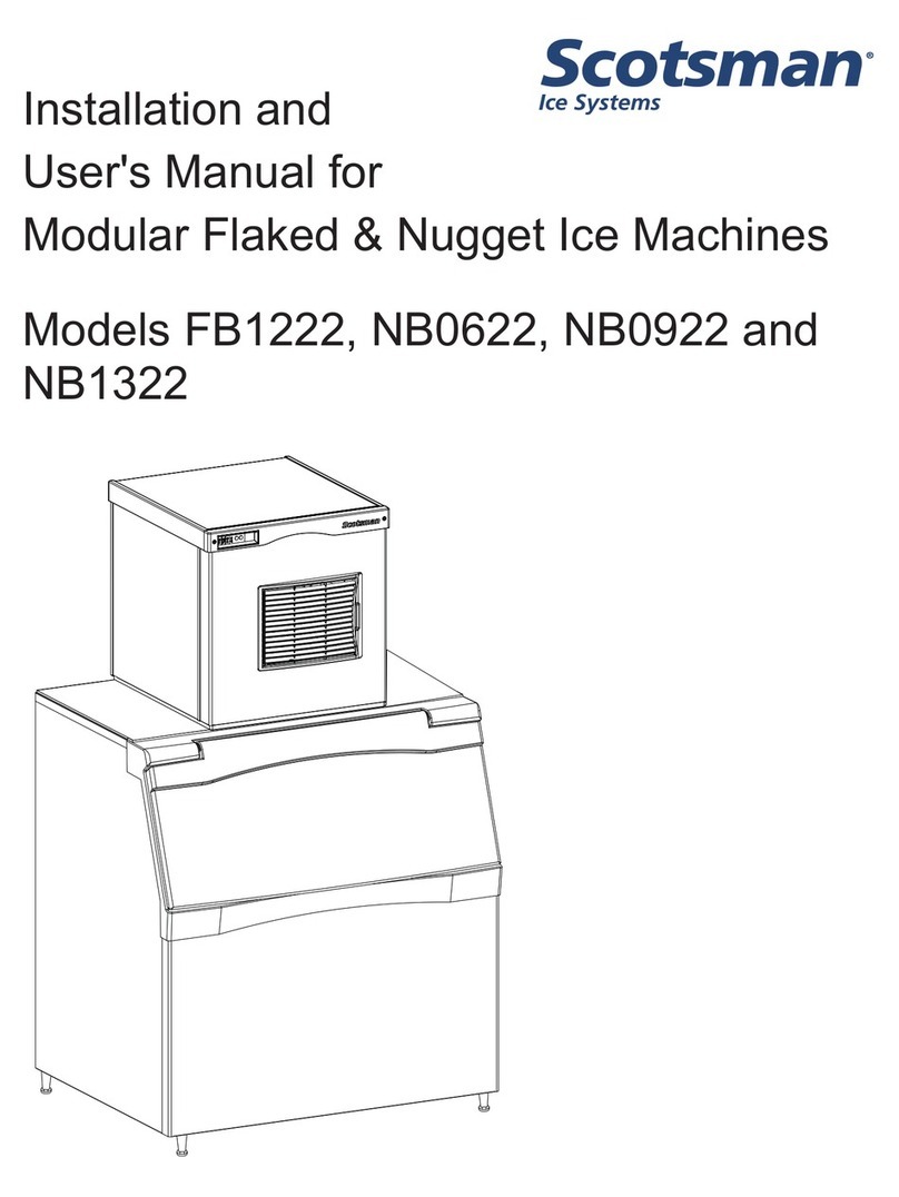 Scotsman FB1222 User manual
