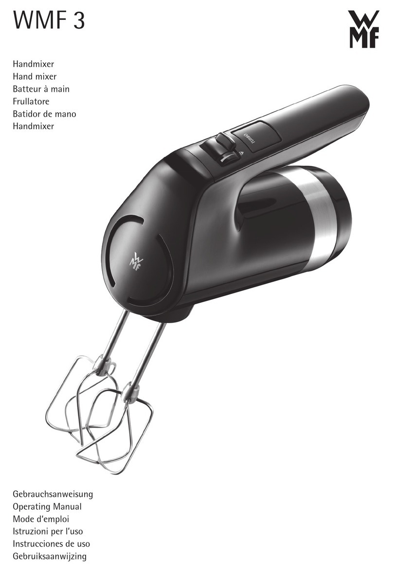 WMF WMF 3 operating manual