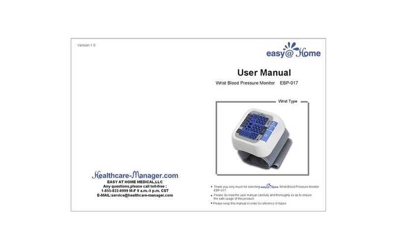 Easy at Home EBP-017 user manual