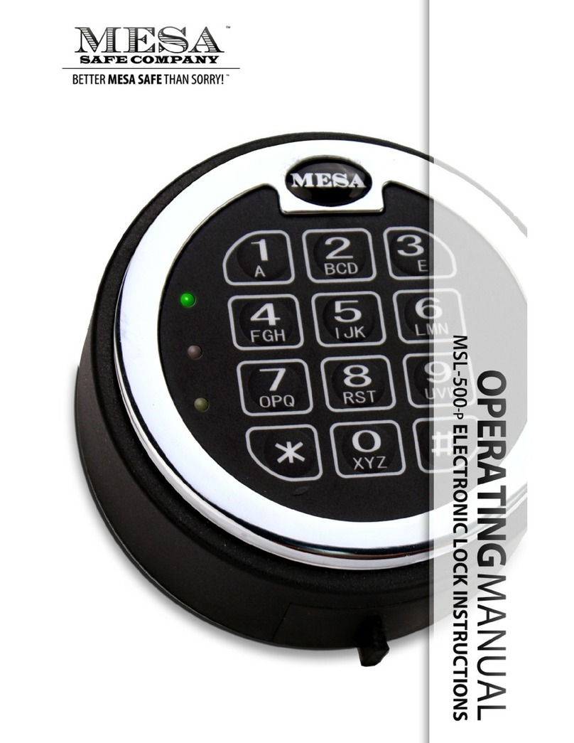 Mesa MSL-500-p operating manual