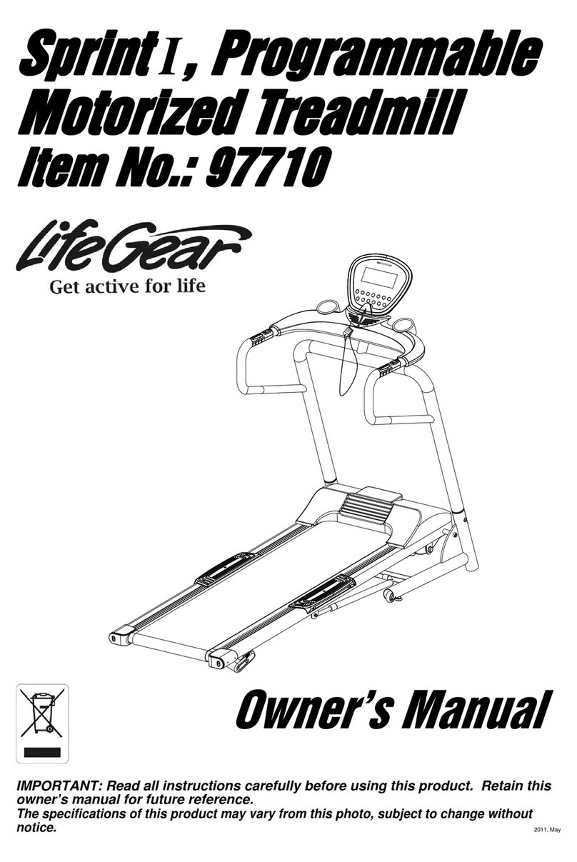 Life Gear Sprint-1 97710 User manual