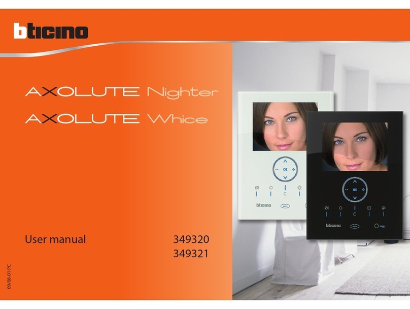Bticino Axolute Nighter 349320 User manual