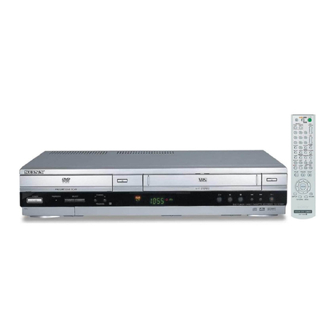 Sony SLV-D360P Operating Instructions (For SLV-D360P DVD... User manual