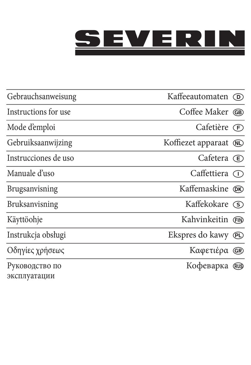 SEVERIN KA 4121 User manual