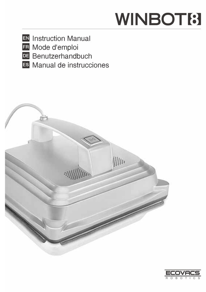 ECOVACS winbot 8 instruction manual