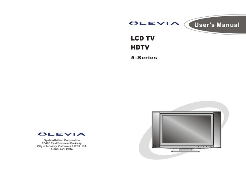 Olevia 5-Series User manual