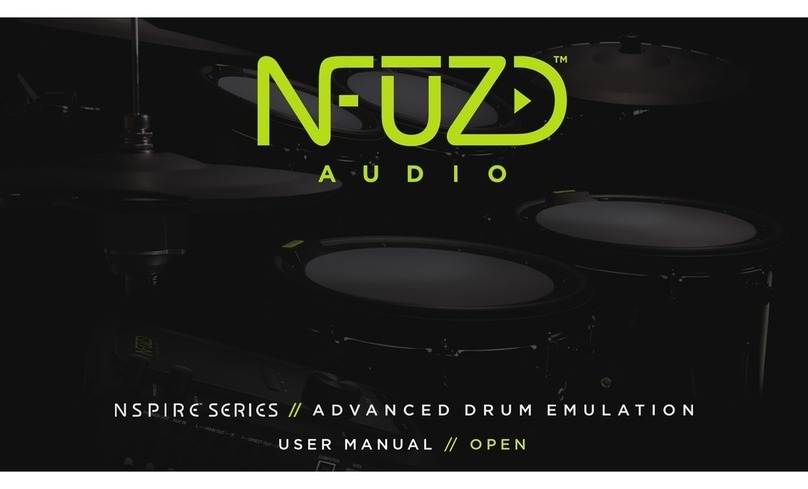 NFUZD Audio NSPIRE series user manual