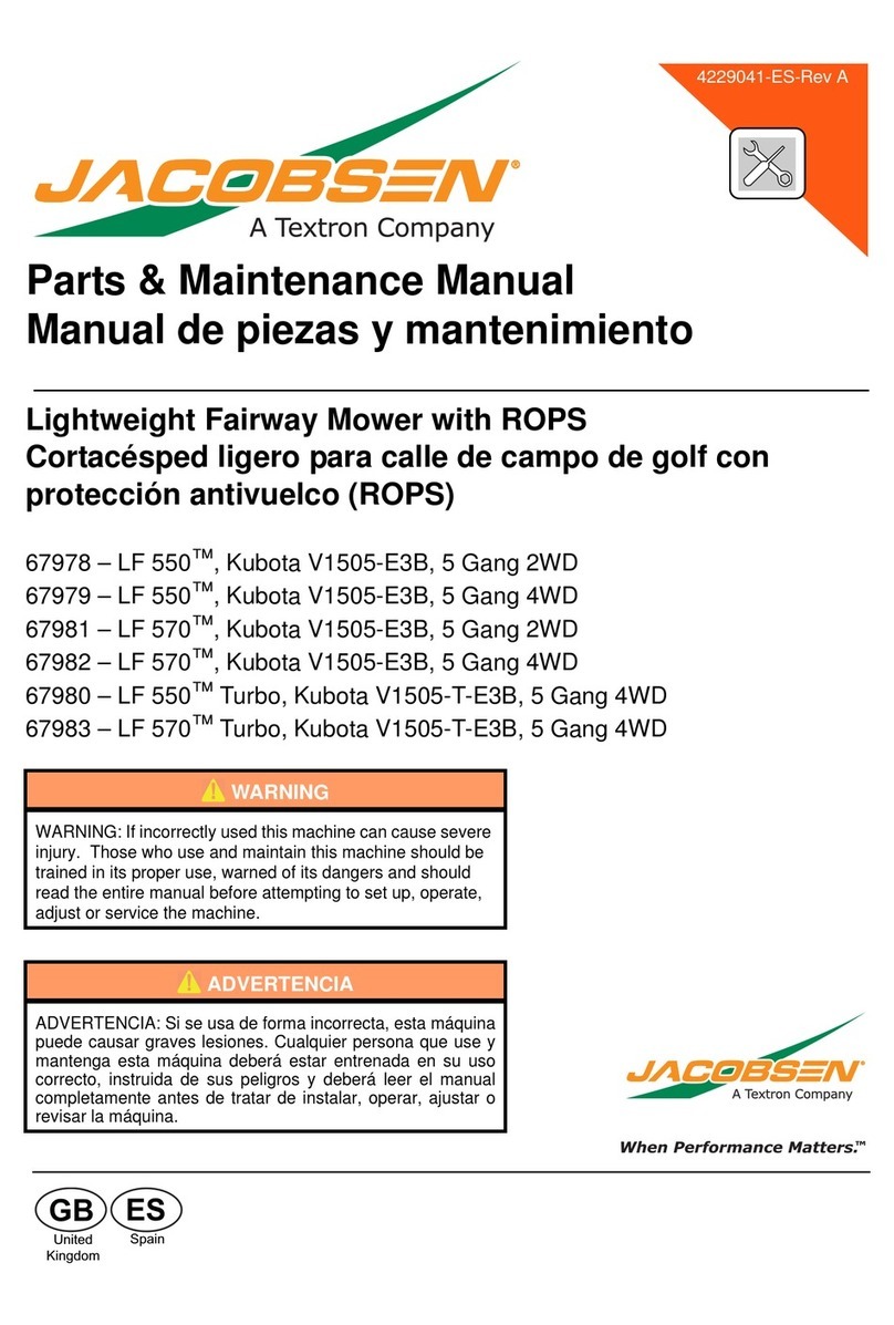 Jacobsen Fairway 67978 User manual