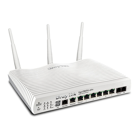 Draytek Vigor2860 Series user guide