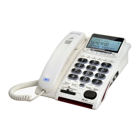 Serene HDPhone HD 65 Instruction manual