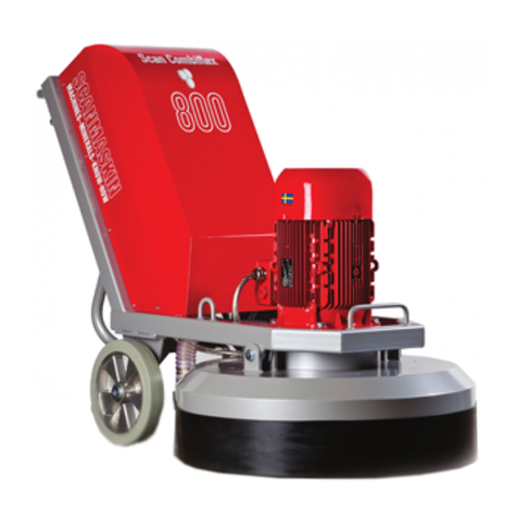 SCANMASKIN Scan Combiflex 800 user guide