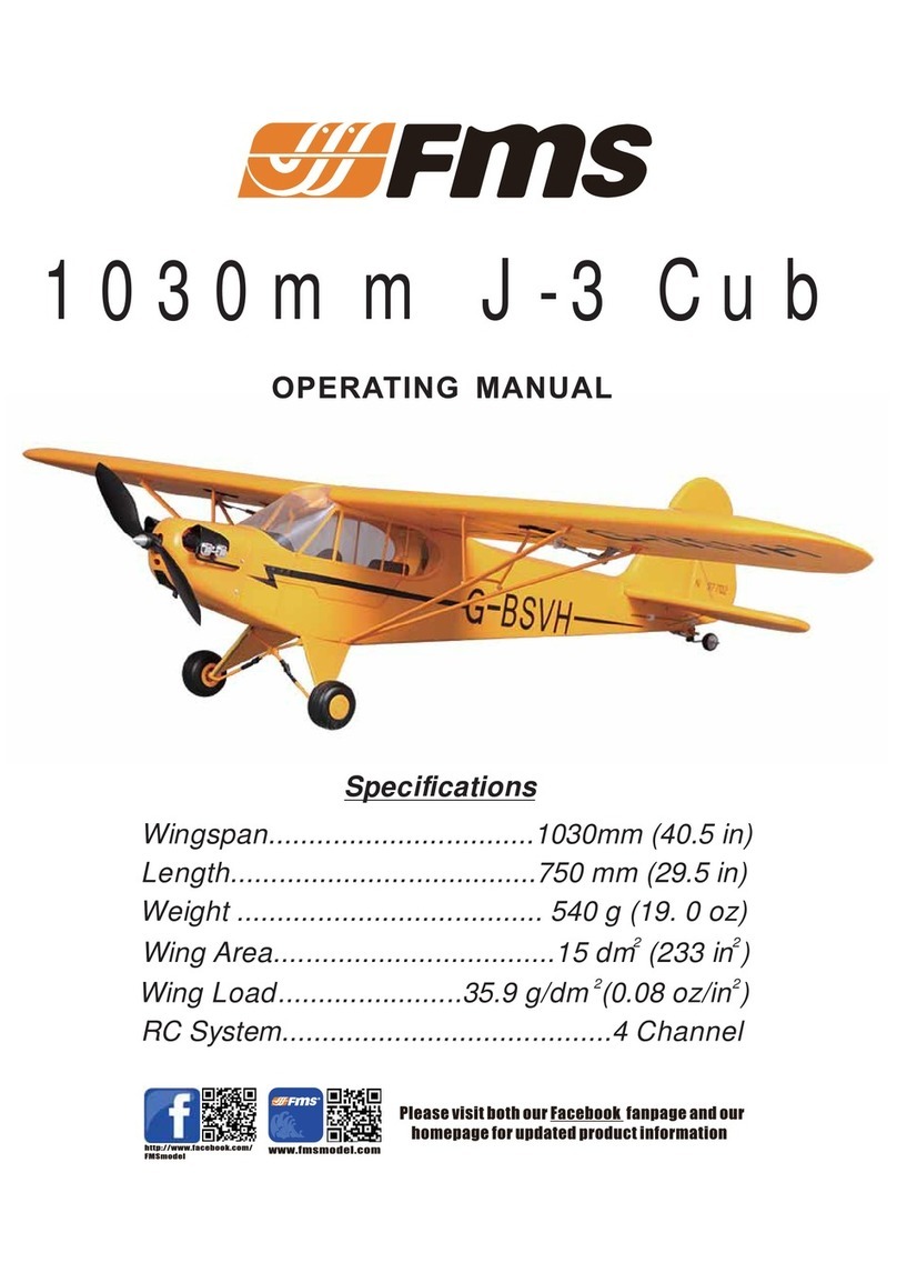 FMS J-3 Cub operating manual