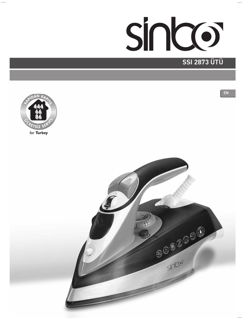 Sinbo SSI 2873 instruction manual