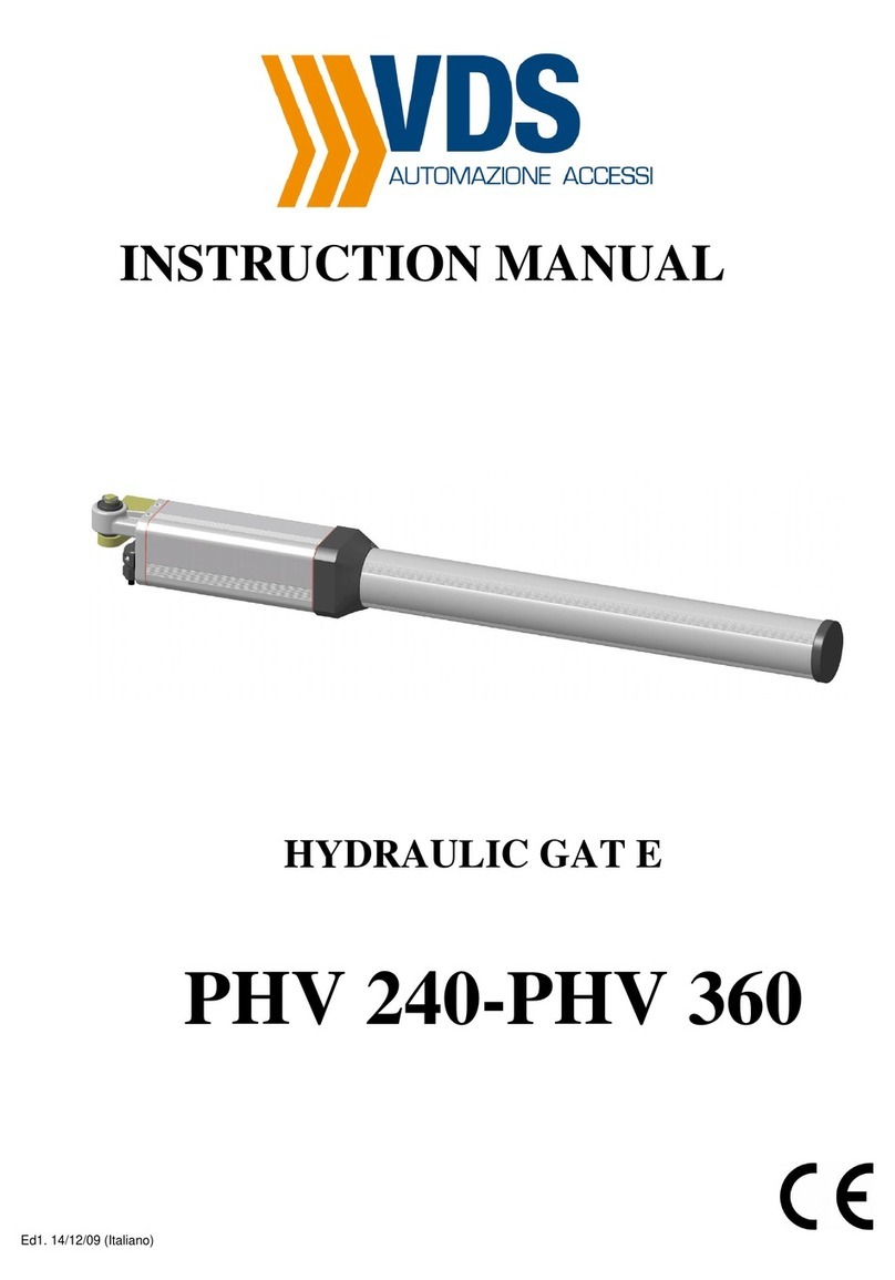 vds PHV 240 User manual
