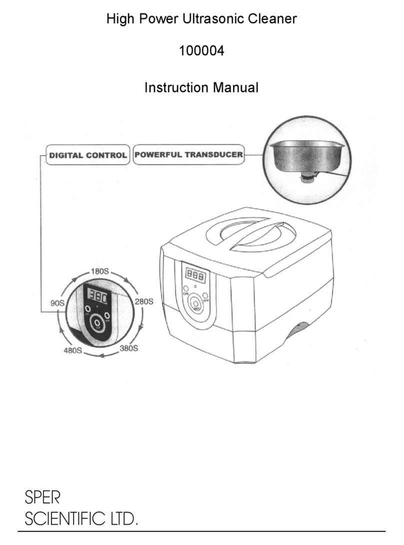 Sper scientific 100004 instruction manual