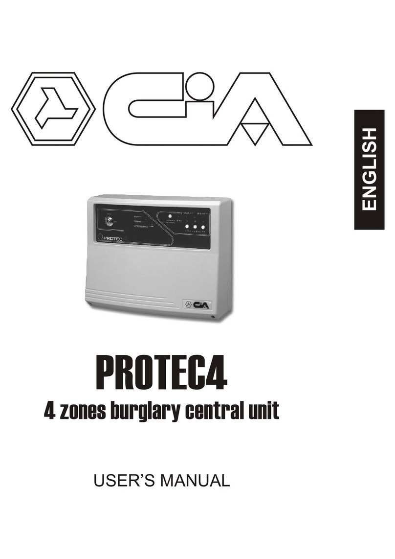 CiA PROTEC4 User manual
