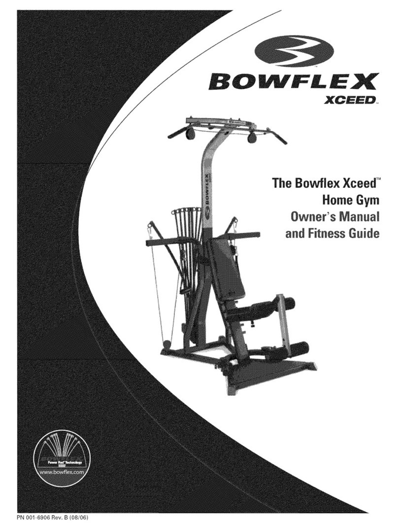 Bowflex HOME GYM owner's manual