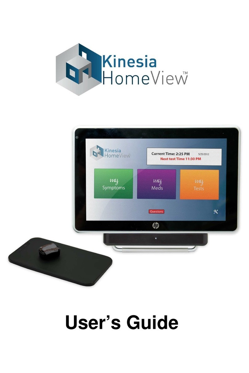 Kinesia HomeView user guide