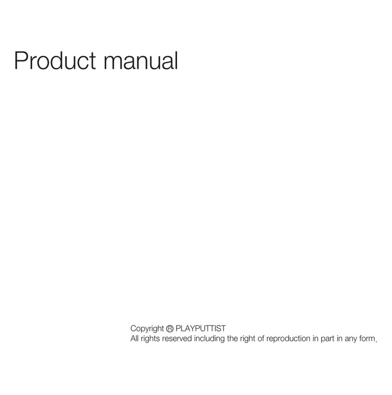 PlayPuttist PUTTIST PLUS product manual
