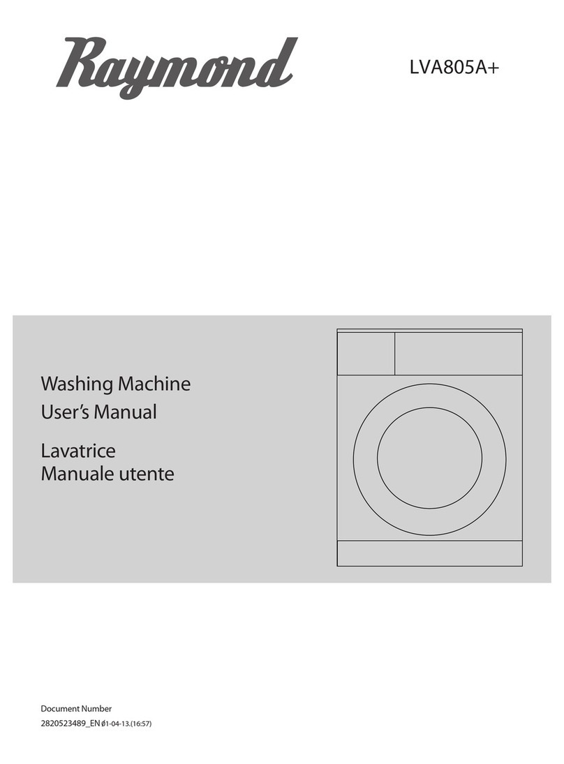 Raymond LVA805A+ user manual