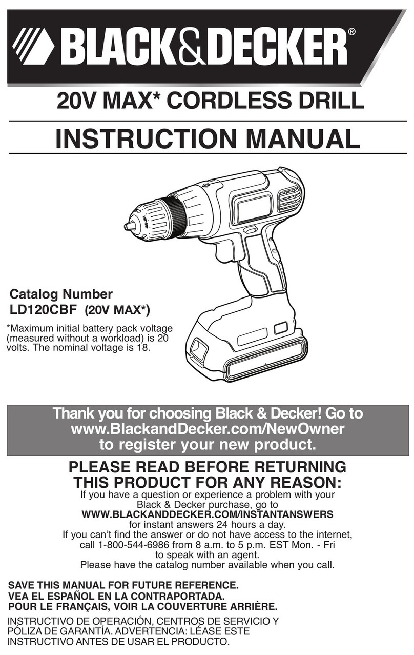 Black & Decker LD120CBF User manual