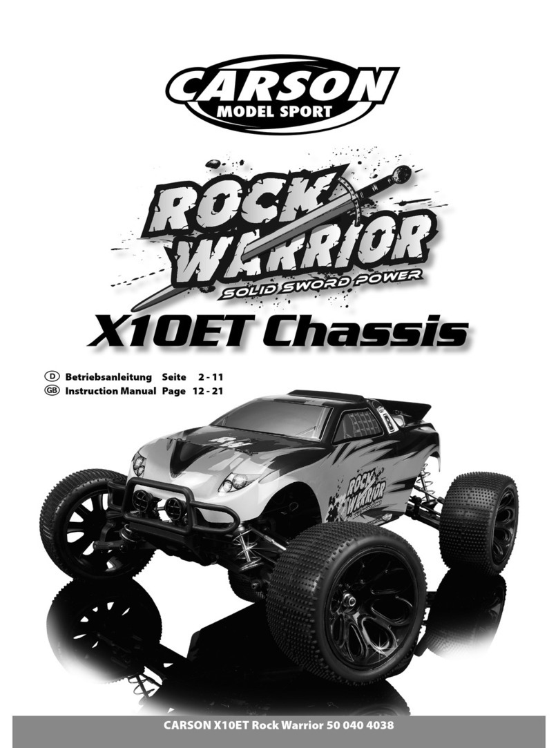 Carson X10ET Rock Warrior 500404038 instruction manual
