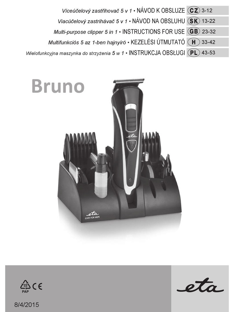 Bruno eta 6342 Instructions for use