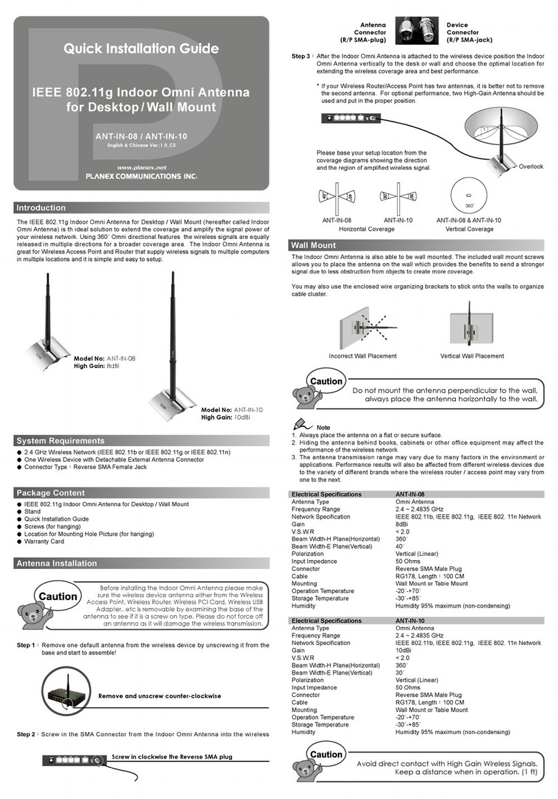 Planex AN-IN-08 quick start guide Planex AN-IN-08 quick start guide