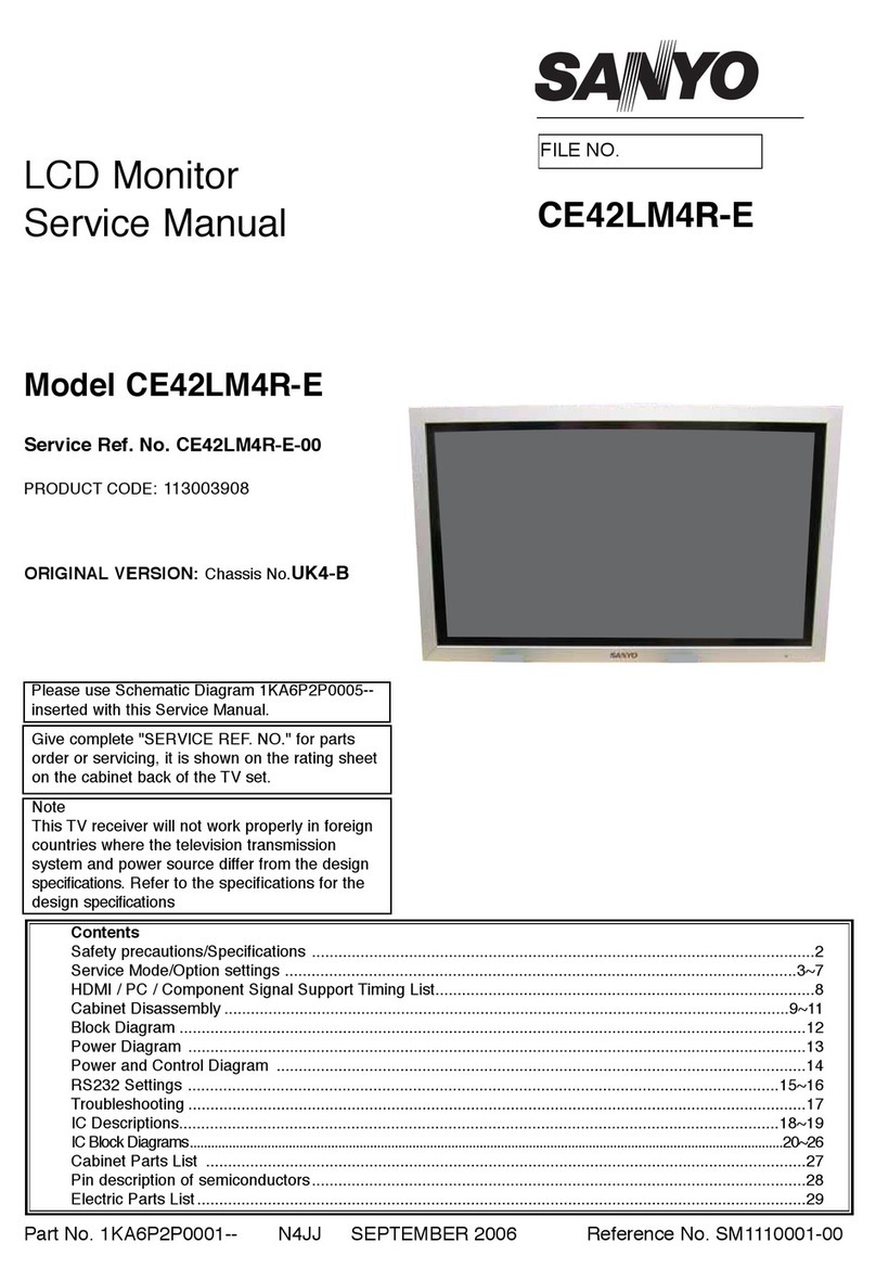 Sanyo CE42LM4R-E User manual