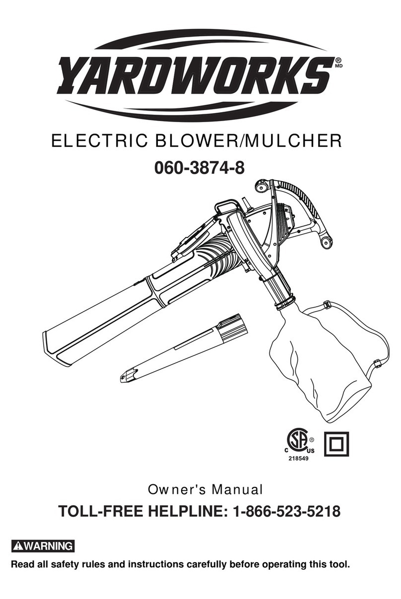 Yard Works 060-3874-8 User manual